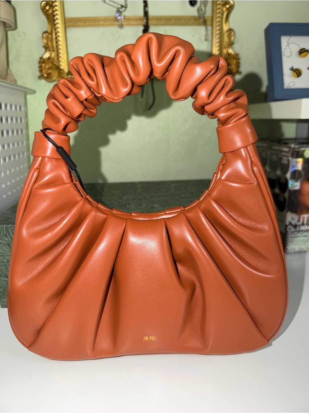 JW PEI Ruched Hobo Shoulder Bag